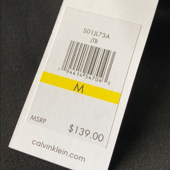 🌸New🌸 MEDIUM Calvin Klein Black Suit Jacket NWT - Picture 7 of 11